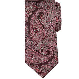 Joseph Abboud Narrow Tie Tonal Paisley -X Long